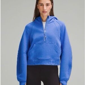 Lululemon Oversized Half Zip Hoodie. Pipe Dream Blue XS/S